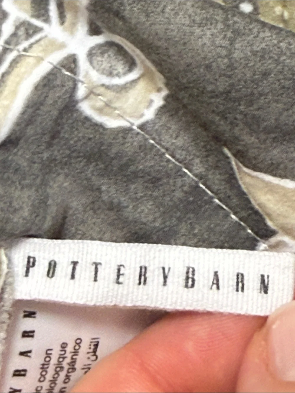 Pottery Barn Jacquelyn Medallion Organic Cotton Sateen Standard Shams Set of 2